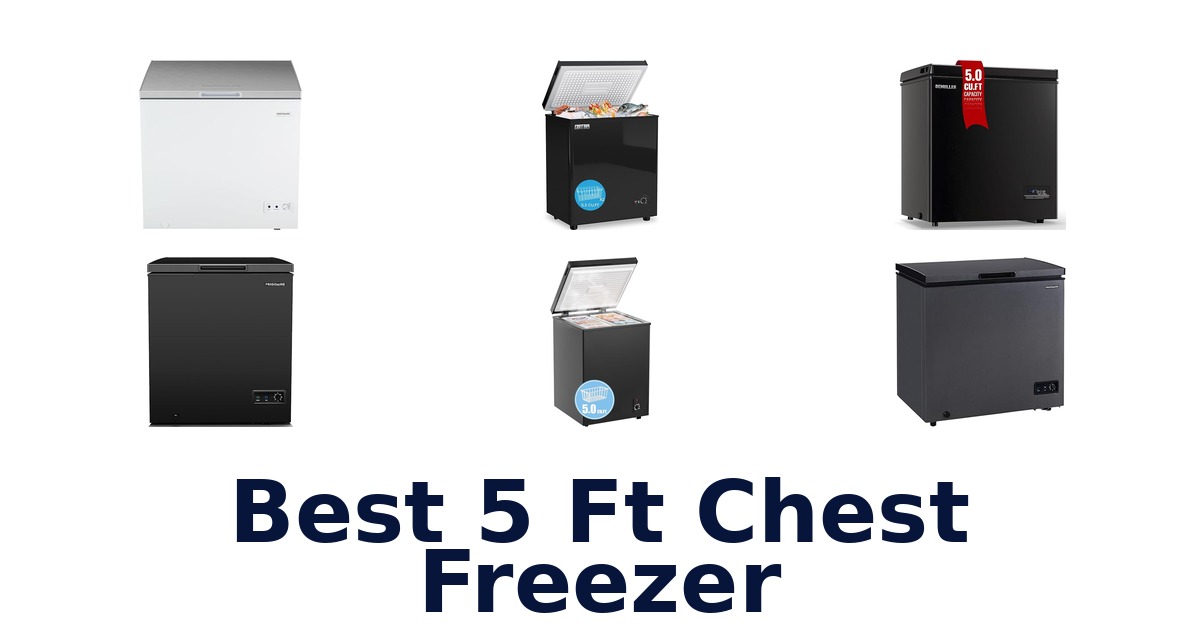 best 5 ft chest freezer