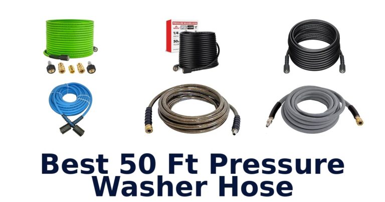 best 50 ft pressure washer hose