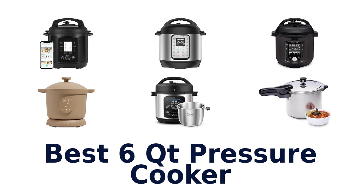 best 6 qt pressure cooker