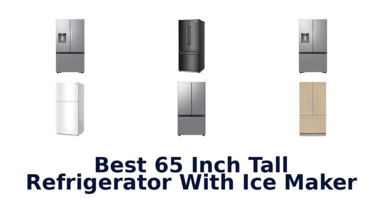 best 65 inch tall refrigerator with ice maker