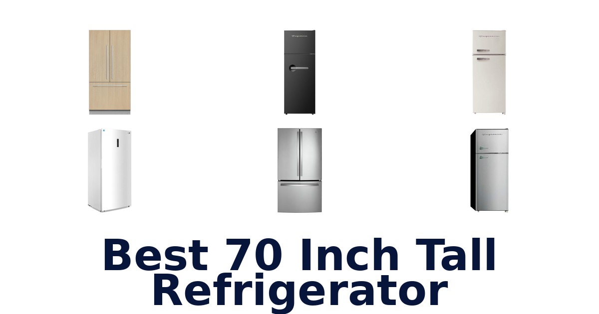 best 70 inch tall refrigerator