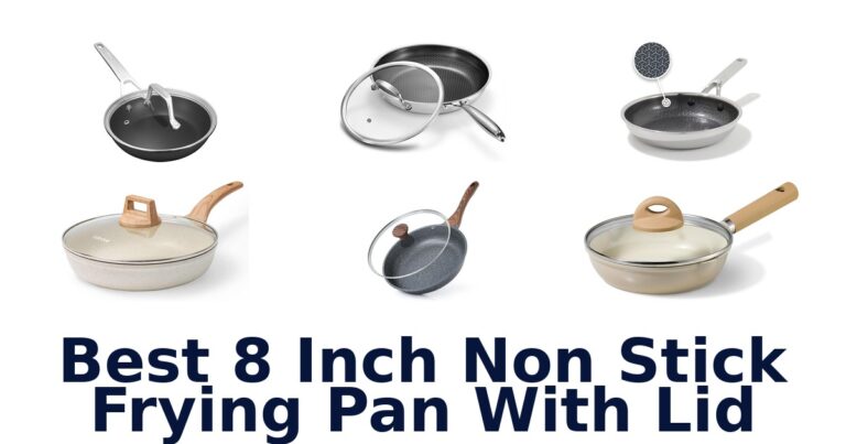 best 8 inch non stick frying pan with lid