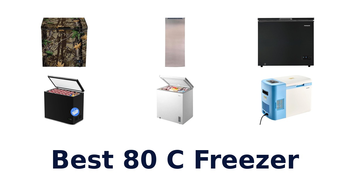 best 80 c freezer
