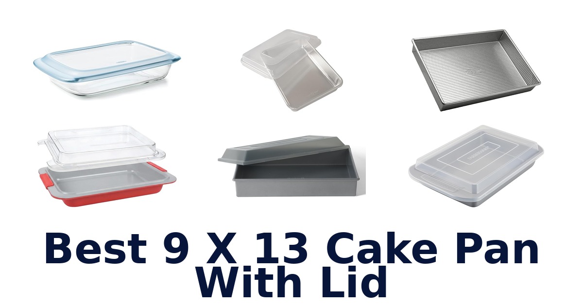 best 9 x 13 cake pan with lid