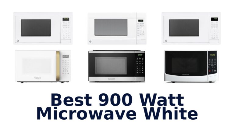 best 900 watt microwave white