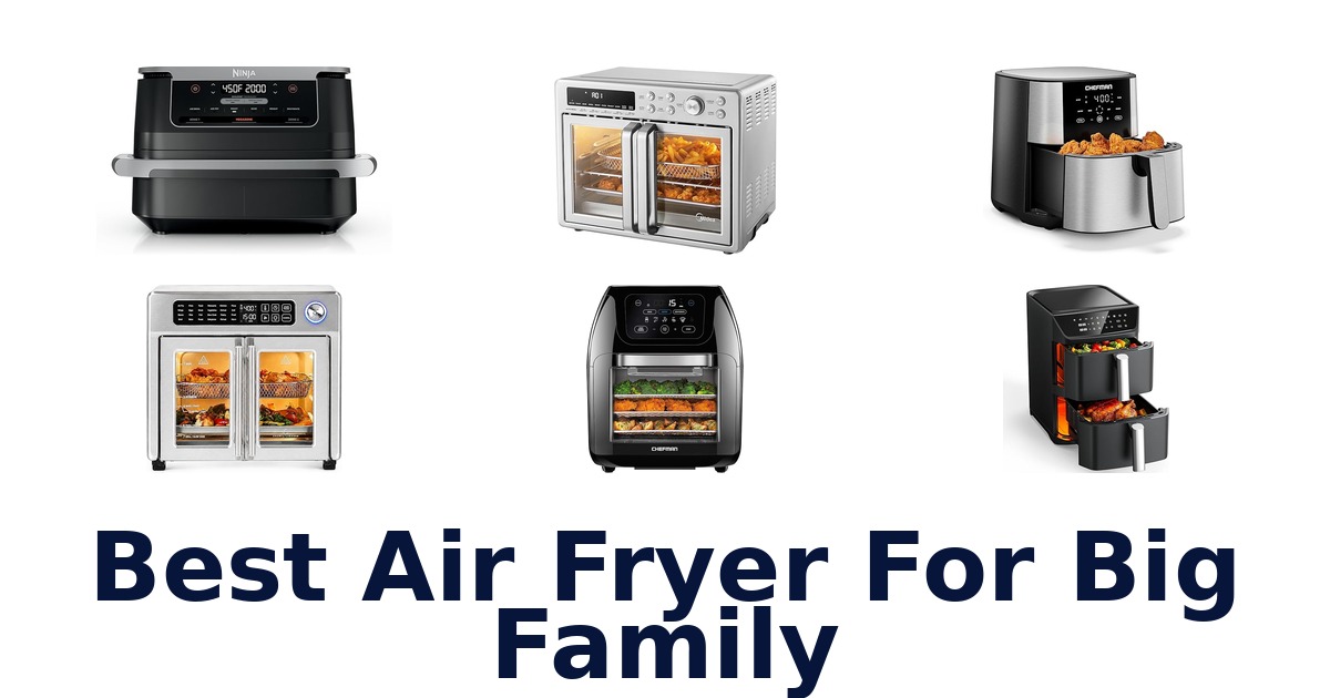 best air fryer for big family