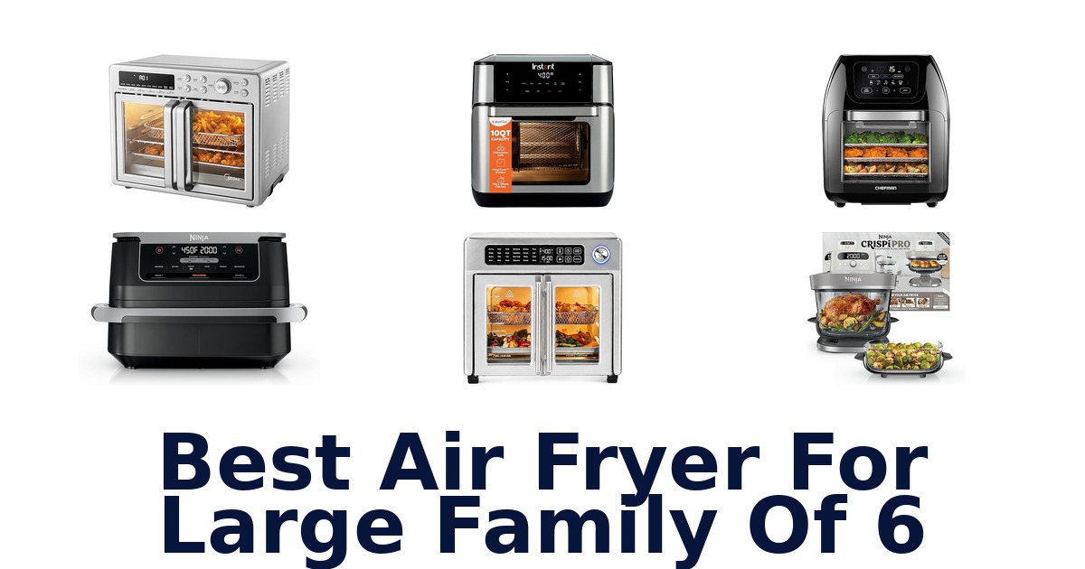 best air fryer for large family of 6