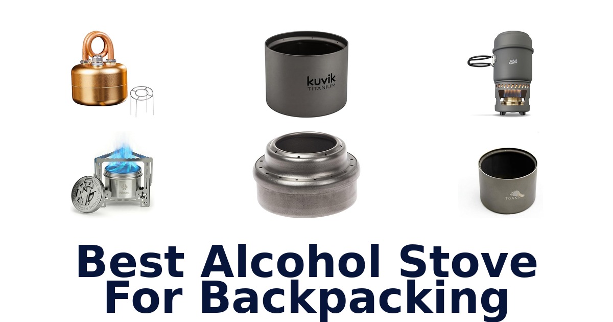 best alcohol stove for backpacking