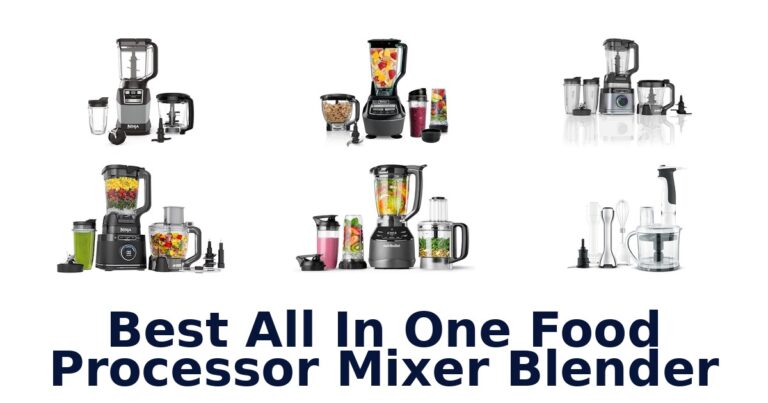 best all in one food processor mixer blender