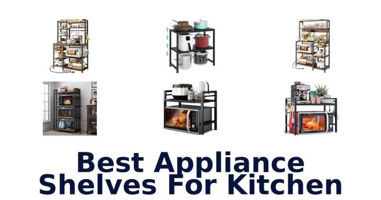 best appliance shelves for kitchen