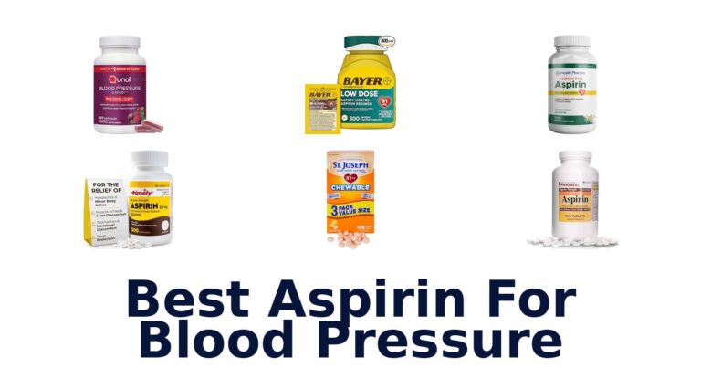 best aspirin for blood pressure