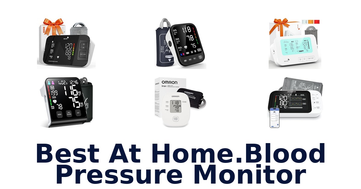 best at home.blood pressure monitor