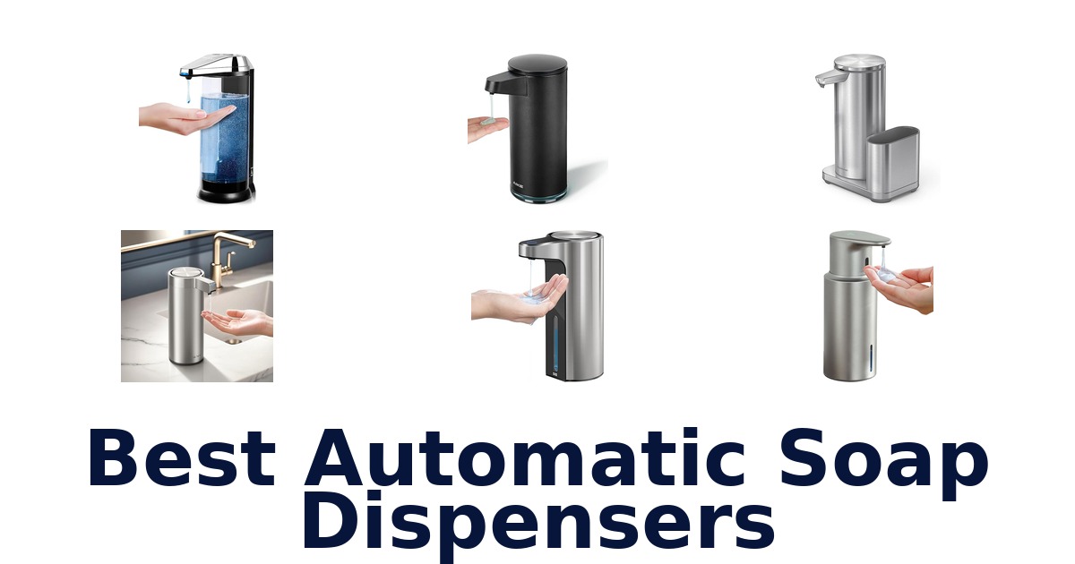 best automatic soap dispensers