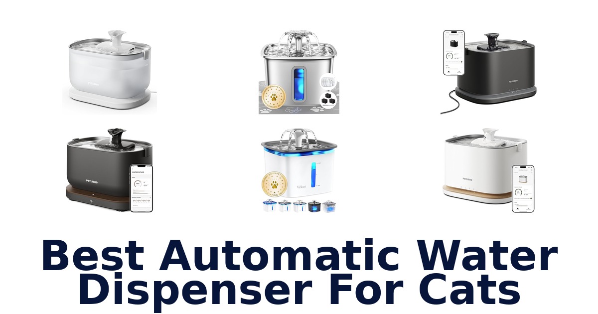 best automatic water dispenser for cats