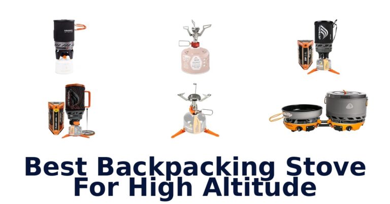 best backpacking stove for high altitude