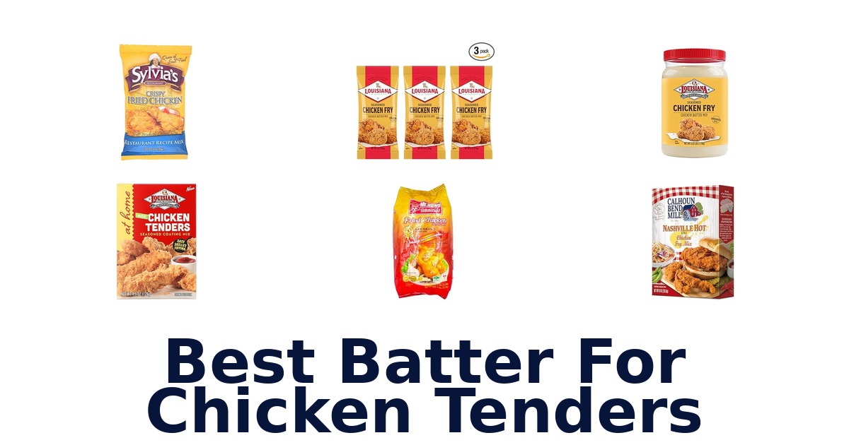 best batter for chicken tenders