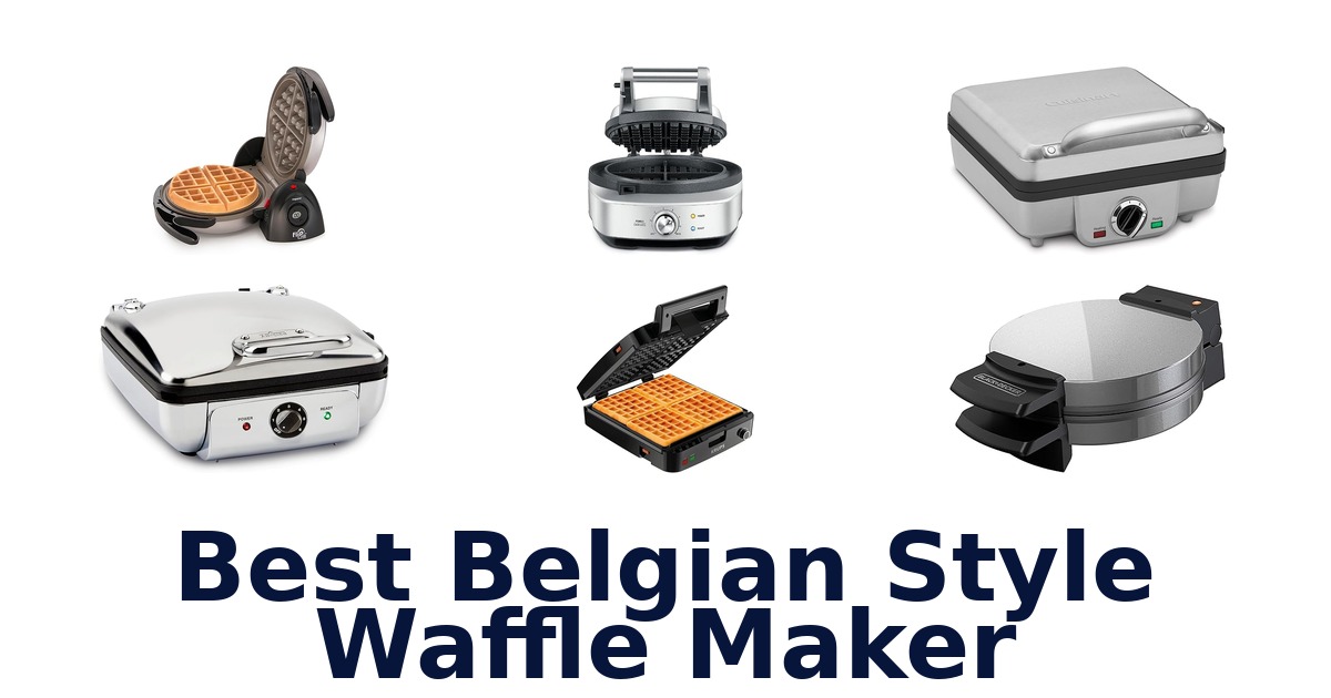 best belgian style waffle maker
