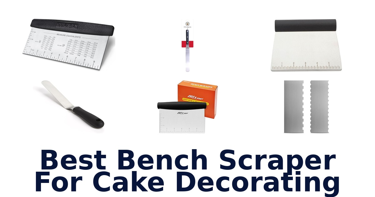 best bench scraper for cake decorating