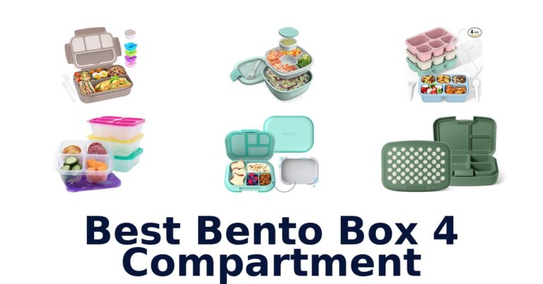 best bento box 4 compartment