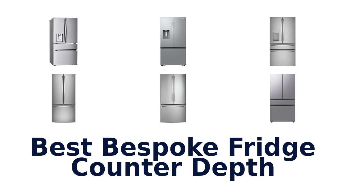 best bespoke fridge counter depth
