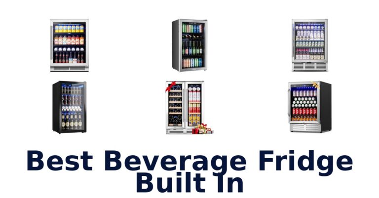 best beverage fridge built in