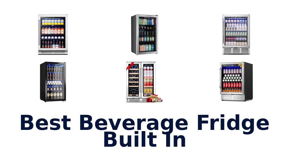 best beverage fridge built in