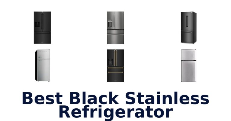 best black stainless refrigerator