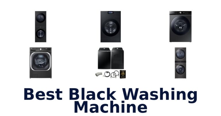 best black washing machine