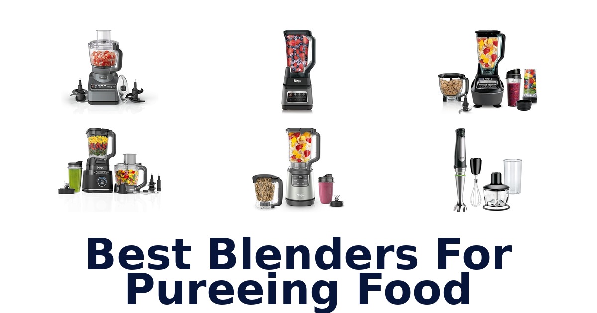 best blenders for pureeing food