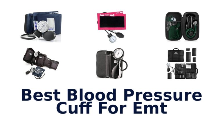 best blood pressure cuff for emt