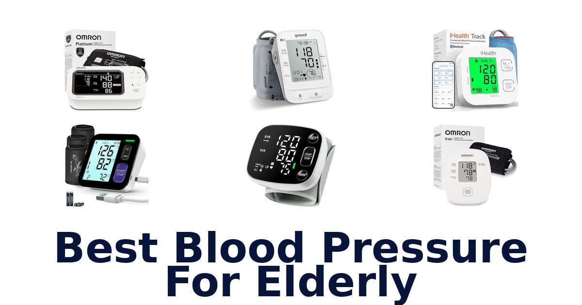 best blood pressure for elderly