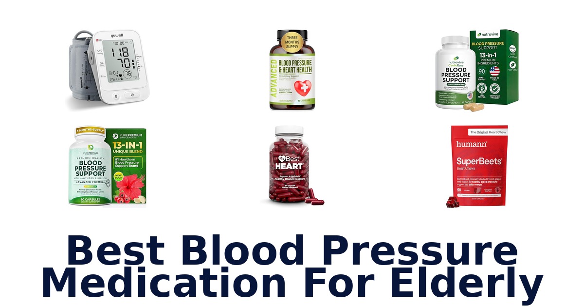best blood pressure medication for elderly