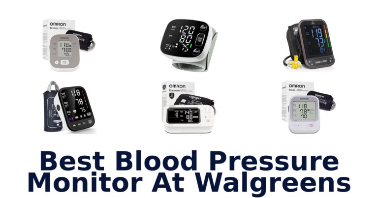 best blood pressure monitor at walgreens