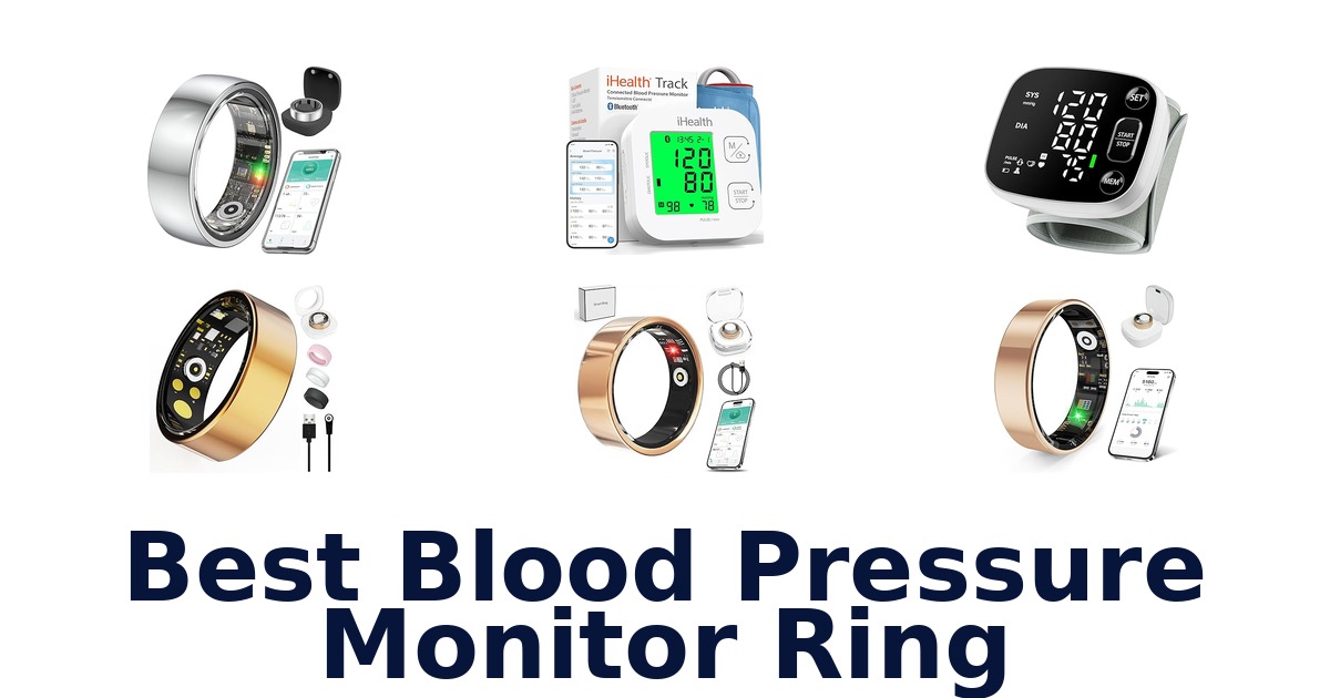 best blood pressure monitor ring