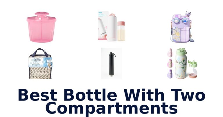 best bottle with two compartments