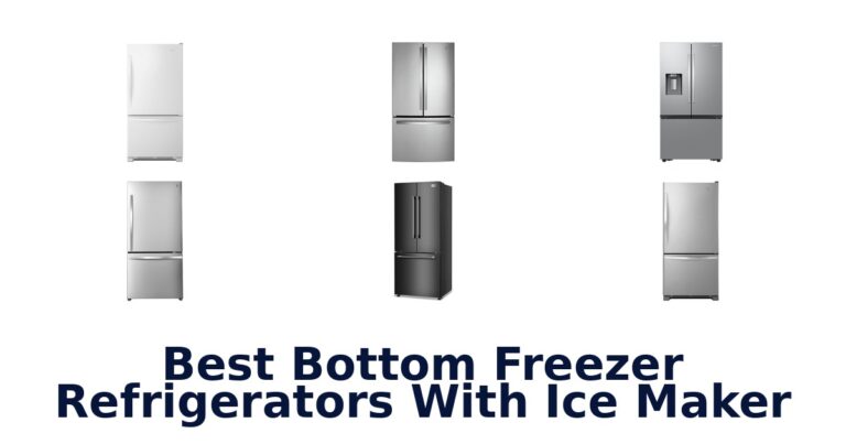 best bottom freezer refrigerators with ice maker