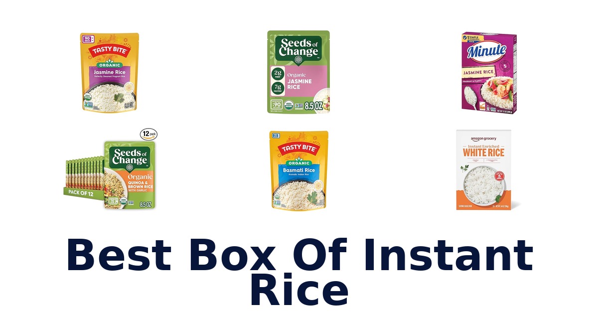 best box of instant rice