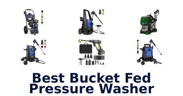 best bucket fed pressure washer
