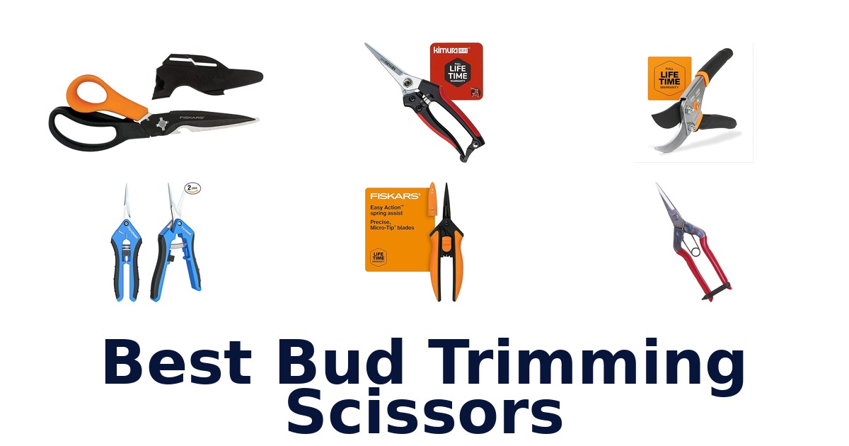 best bud trimming scissors