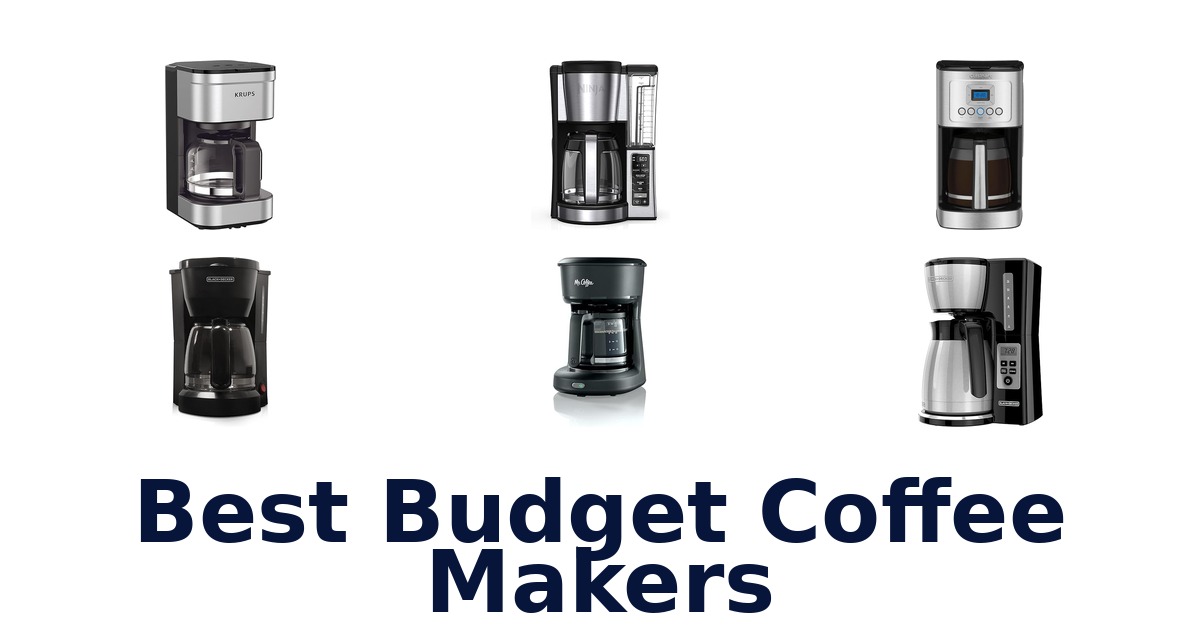 best budget coffee makers