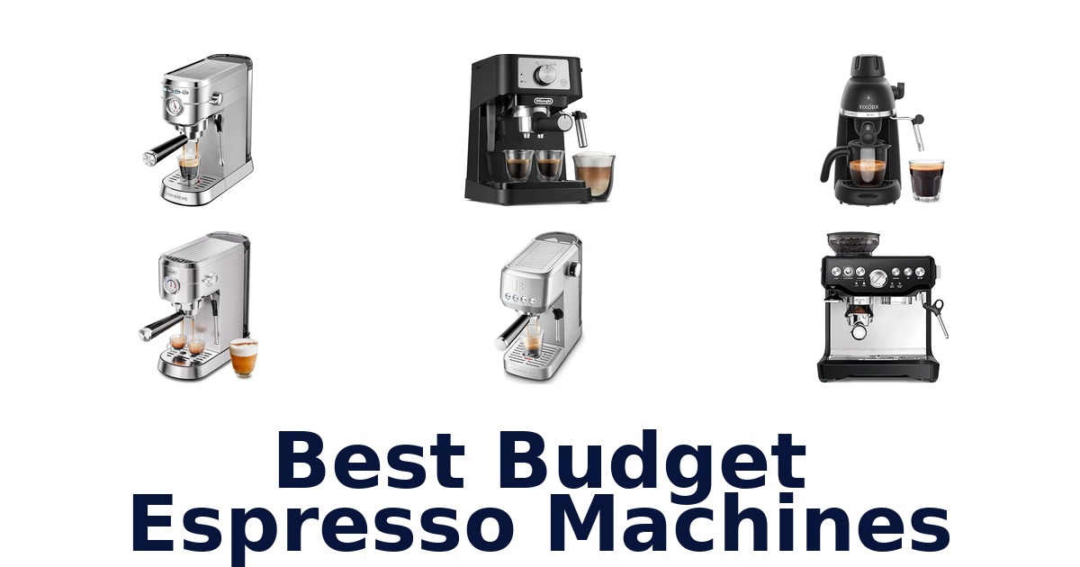 best budget espresso machines