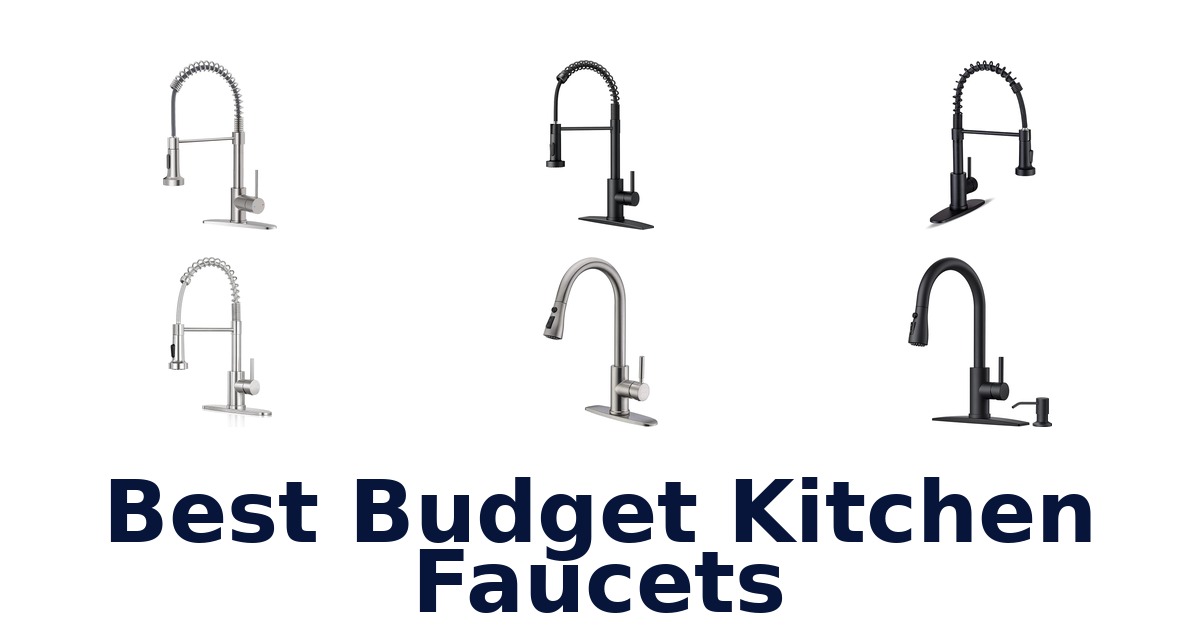 best budget kitchen faucets
