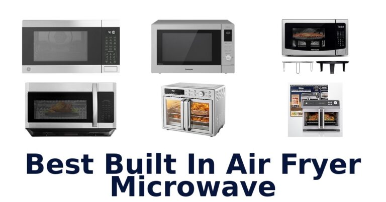 best built in air fryer microwave