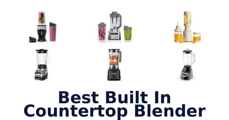 best built in countertop blender