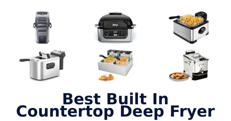 best built in countertop deep fryer