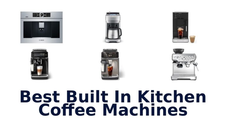 best built in kitchen coffee machines