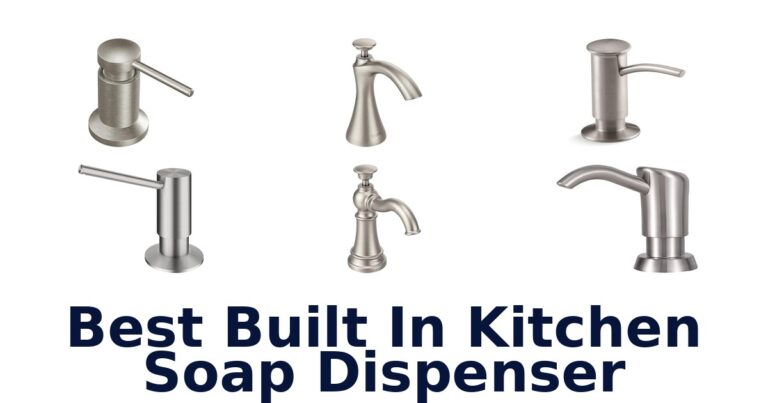 best built in kitchen soap dispenser