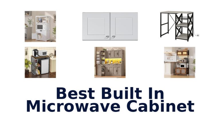 best built in microwave cabinet