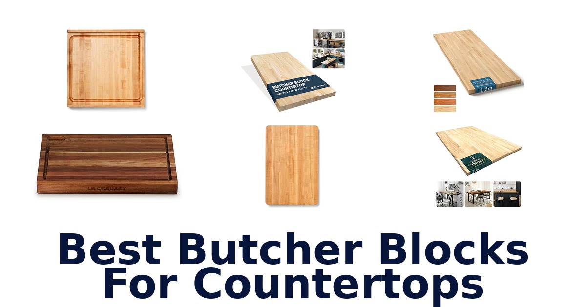 best butcher blocks for countertops