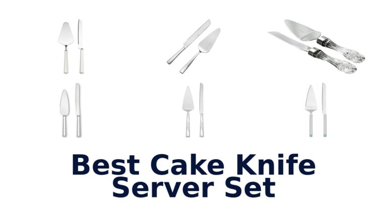 best cake knife server set
